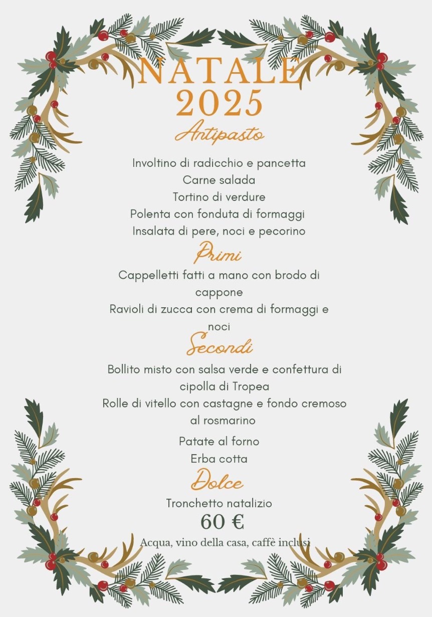 Menu di Natale 2025